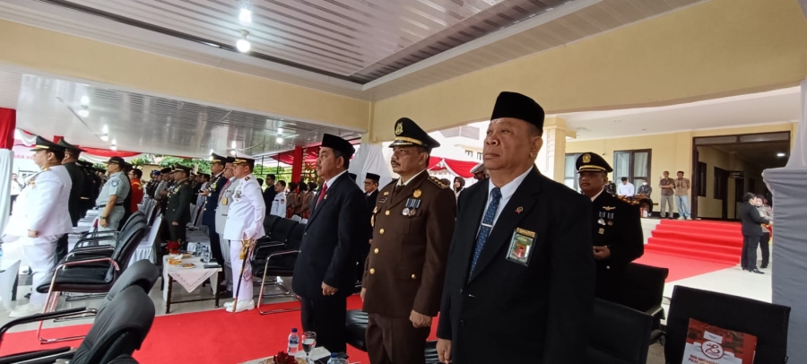 WAKIL KETUA PTA KENDARI HADIRI UPACARA HARI BHAYANGKARA KE-78