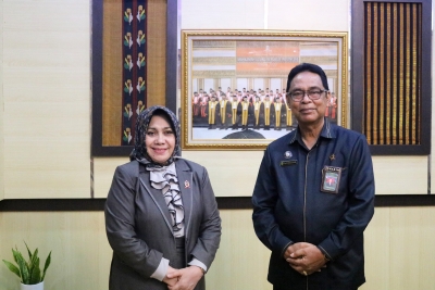 Kunjungan Silaturahmi Ketua Pengadilan Tinggi Agama Kendari ke Pengadilan Tinggi Sulawesi Tenggara