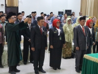 Ketua PTA Kendari Lantik Panitera dan Panitera Pengganti, Tegaskan Pentingnya Integritas