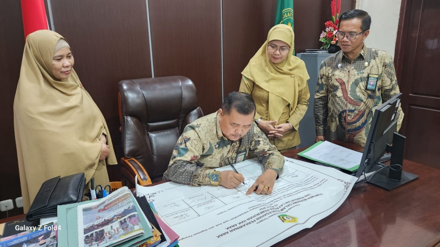 KETUA PTA KENDARI TERIMA KUNJUNGAN PEJABAT UPTD PEMBERDAYAAN PEREMPUAN DAN PERLINDUNGAN ANAK