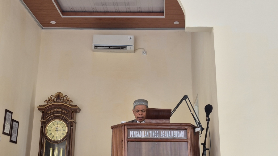 Khutbah Jum&#039;at Masjid Al Ihsan Pengadilan Tinggi Agama Kendari : Masjid sebagai Simbol Keimanan