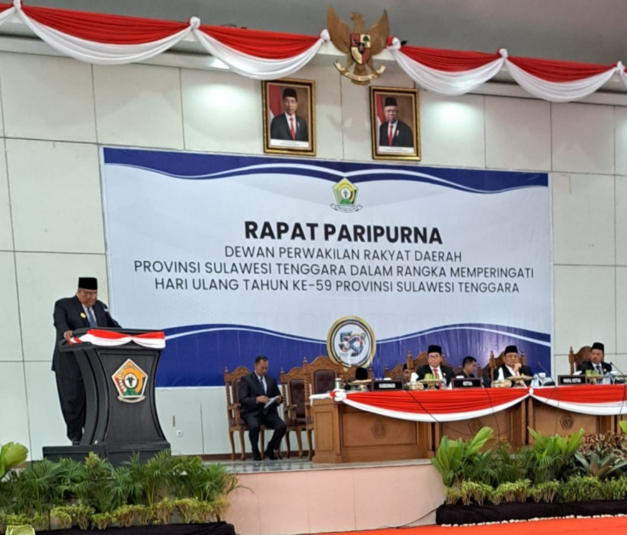 Rapat Paripurna DPRD Provinsi Sultra
