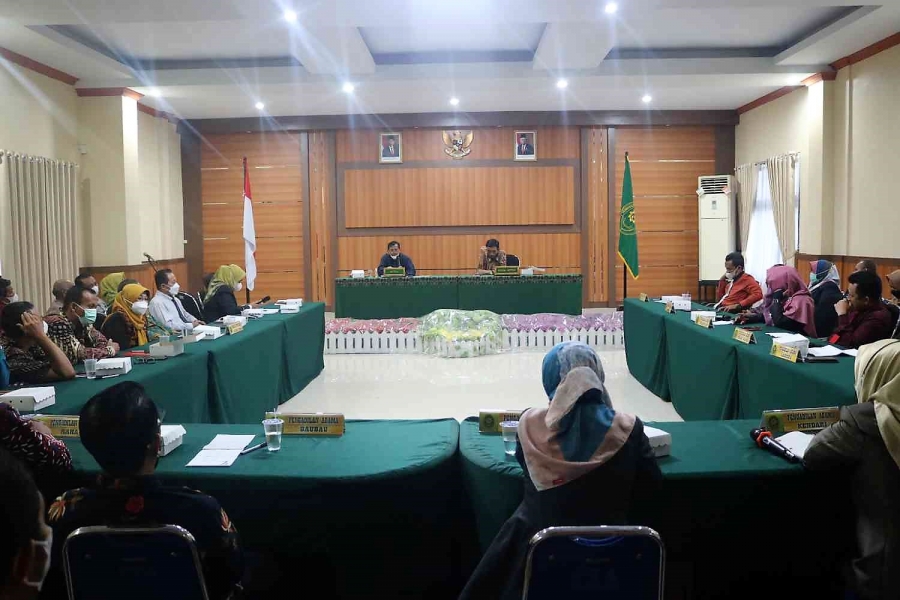 Rapat Koordinasi PTA dan PA sewilayah PTA Sulawesi Tenggara (11/02/2022)