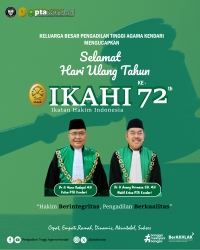 Ucapan HUT IKAHI KE 72
