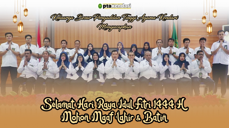 Selamat Hari Raya Idul Fitri1444 Hijriah
