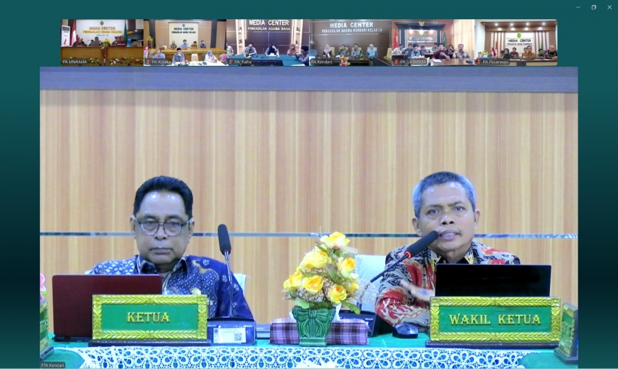 Pengadilan Tinggi Agama Kendari Menyelenggarakan Acara Pembinaan Hakim dan CPNS Se-Wilayah PTA Kendari: Menanamkan Nilai Istiqomah, Integritas, dan Keteladanan