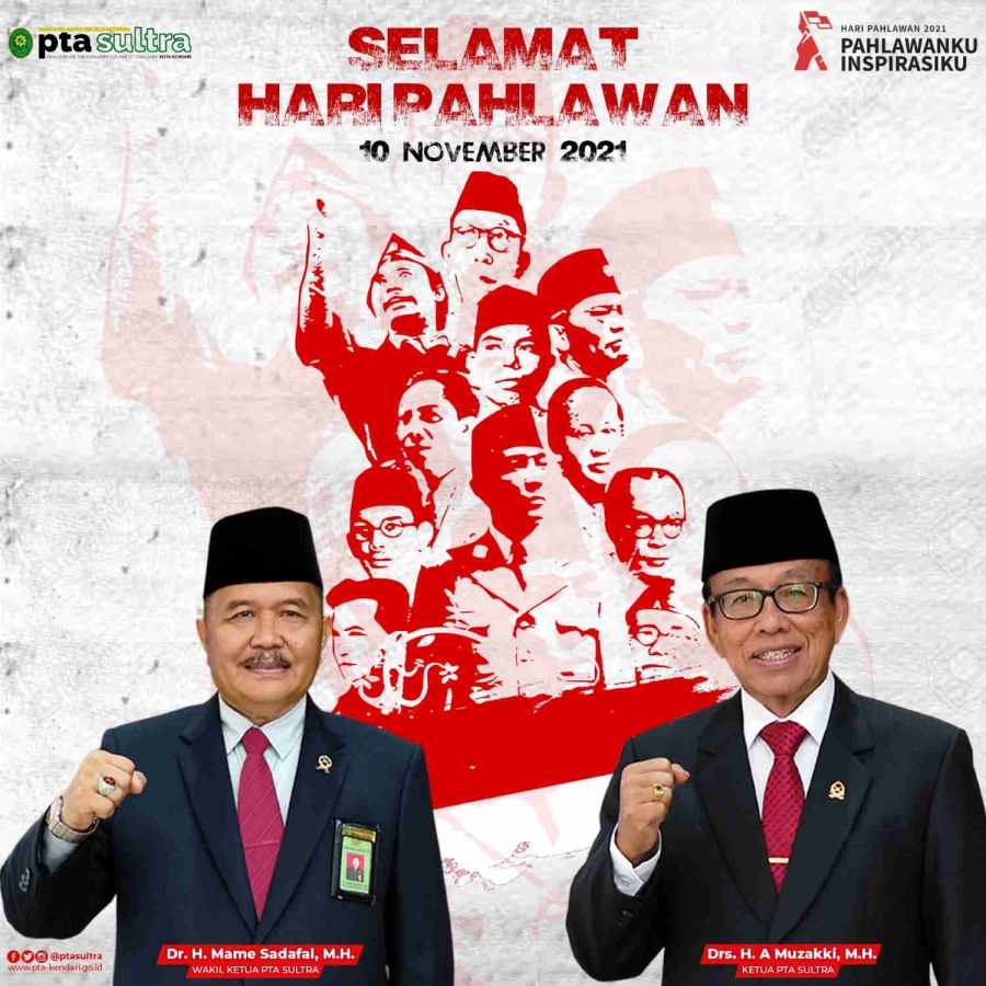 Selamat Hari Pahlawan Nasional 2021