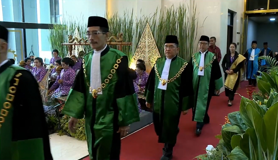 KETUA PTA KENDARI IKUTI SIDANG ISTIMEWA LAPORAN TAHUNAN MAHKAMAH AGUNG