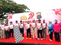 Wakil Ketua PTA Kendari Hadiri Semarak Hari Bhayangkara ke-79 di Tugu Religi