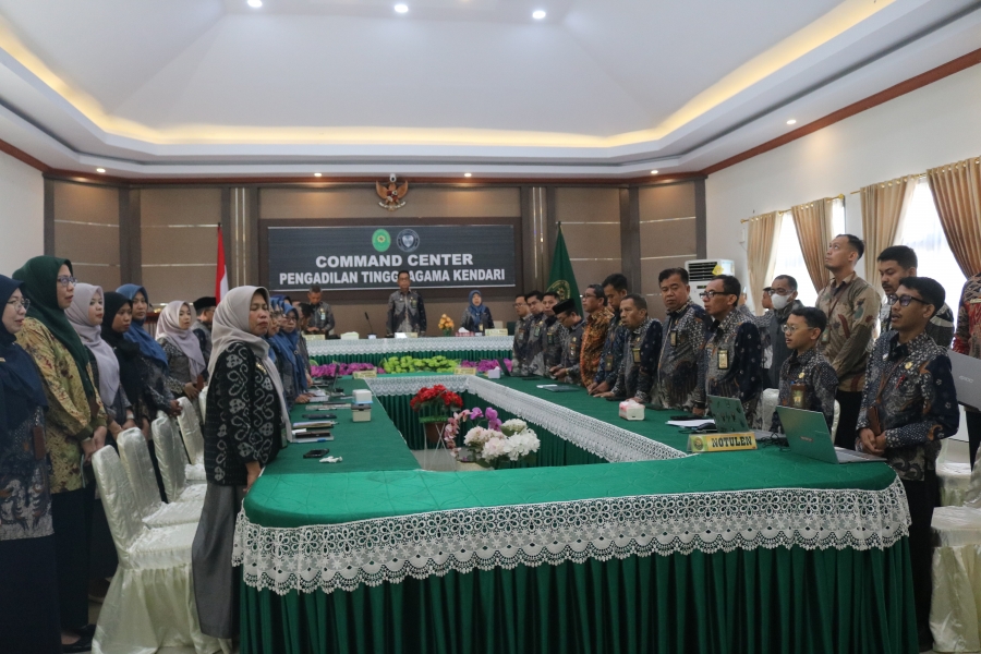 PTA Kendari Menyelenggarakan Diskusi Hukum Wilayah Daratan PA Sewilayah Tahun 2025