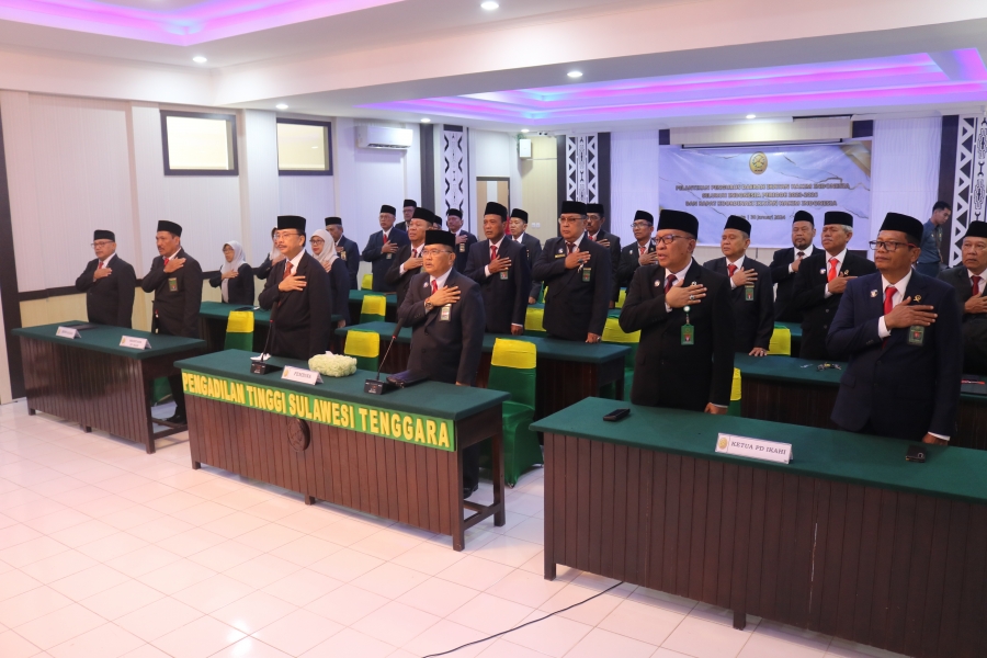 PELANTIKAN PENGURUS DAERAH IKAHI PERIODE 2023-2026 SECARA SERENTAK DAN RAPAT KOORDINASI IKAHI