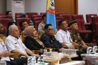 Gubernur Sultra dan KPTA Kendari Hadiri Kegiatan Peluncuran Logo dan Tema HUT RI Ke-80