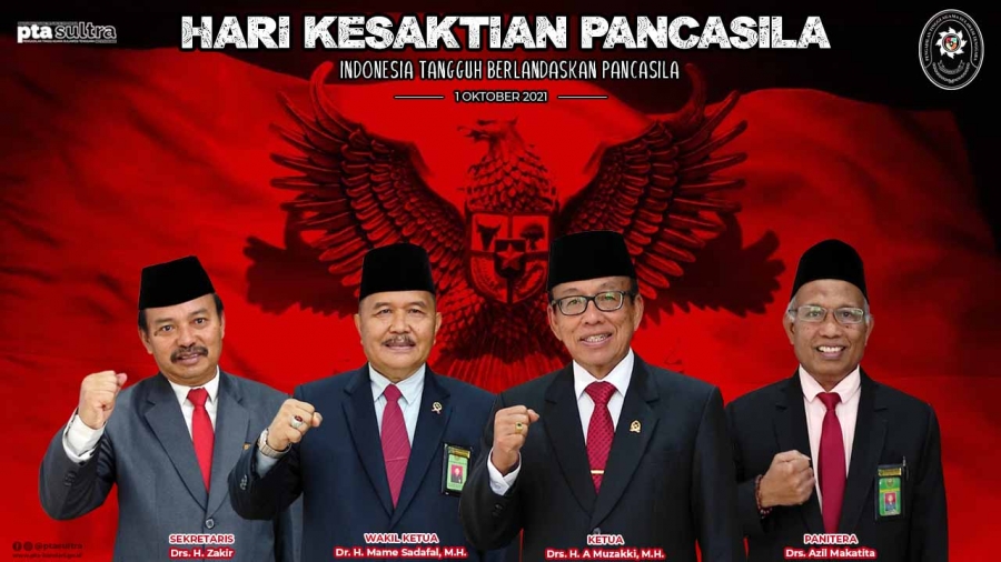Selamat Hari Kesaktian Pancasila 2021