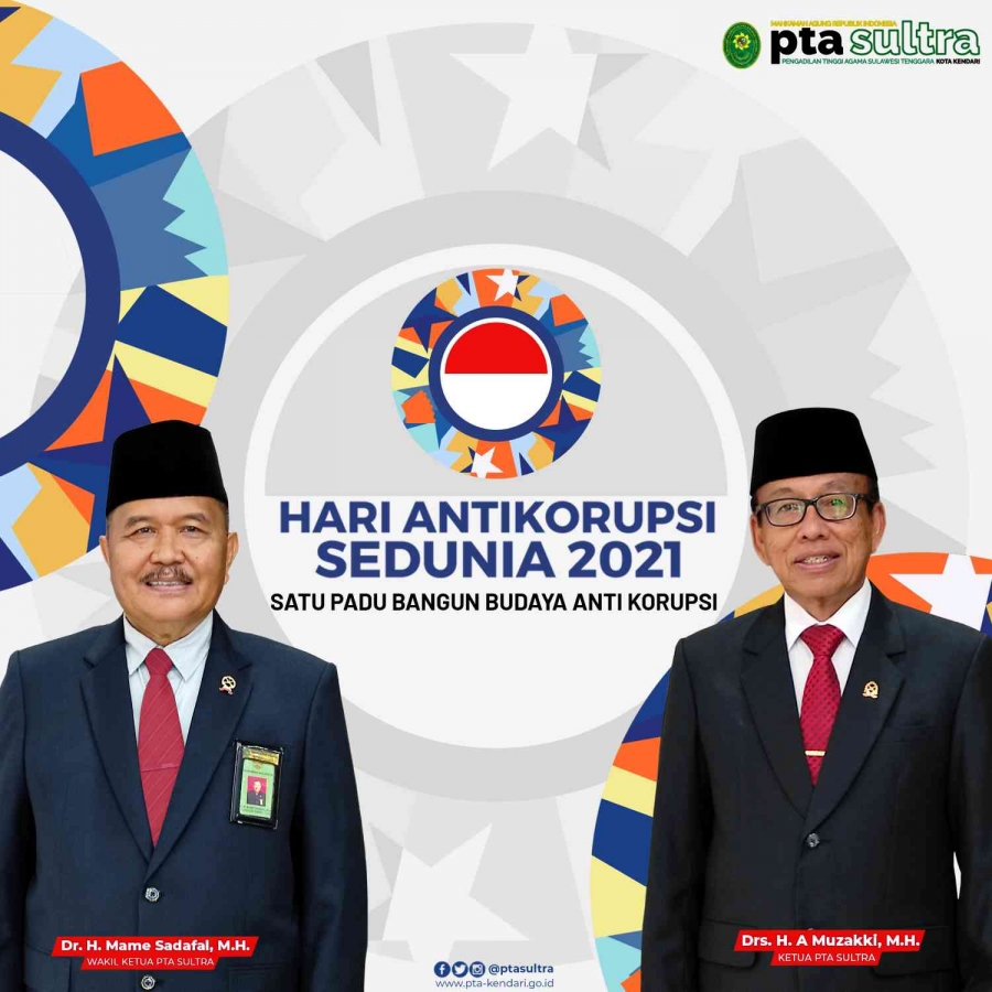 Selamat Hari Anti Korupsi Sedunia 2021
