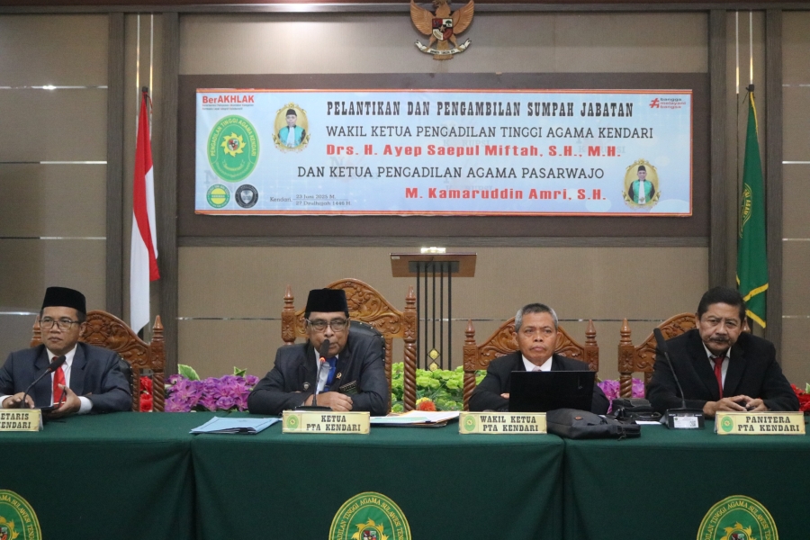 Pembinaan Integritas Hakim di Lingkungan Pengadilan Tinggi Agama Kendari
