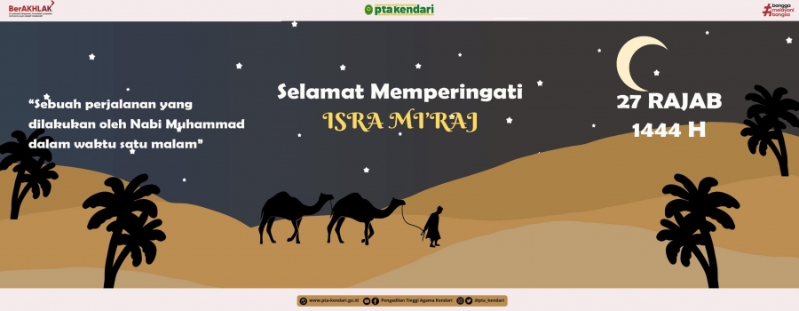 Selamat Memperingati Isra&#039; Mi&#039;raj 1444 H