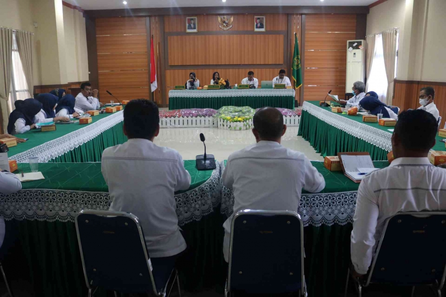 Rapat Evaluasi Berkala Bulan Maret PTA Kendari Tahun 2023 (13/03/2023)