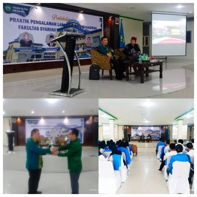 KPTA Kendari Sebagai Narasumber dalam Pembekalan PPL Mahasiswa Fakultas Syariah IAIN Kendari